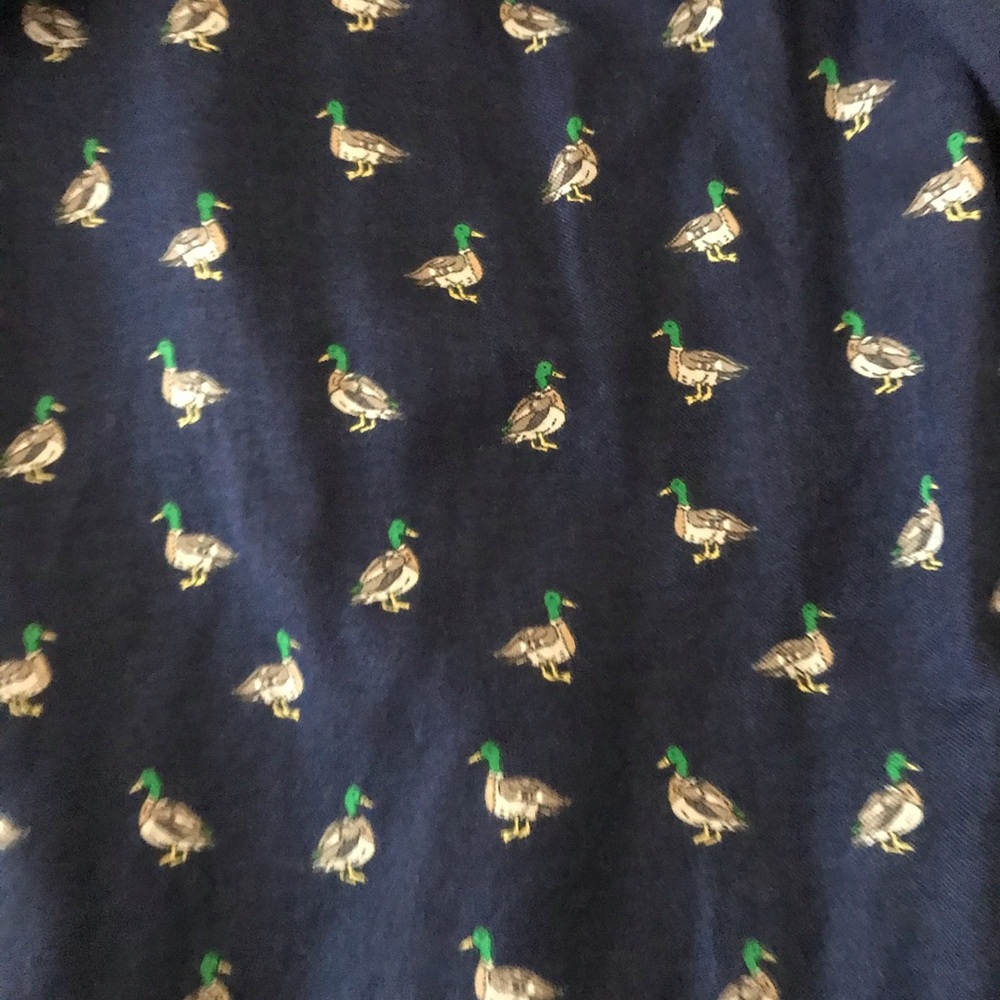 Cotton mallard button up blouse 3X Talbots